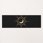 Gouden Zon Yogamat (Achterkant (horizontaal))