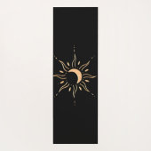 Gouden Zon Yogamat (Achterkant)
