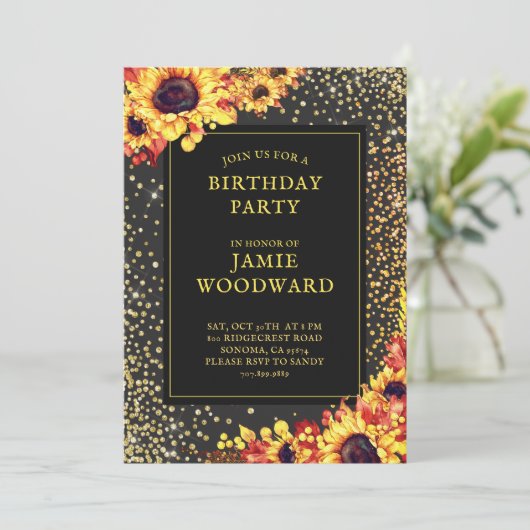 Gouden zondag kaart (Staand voorkant)