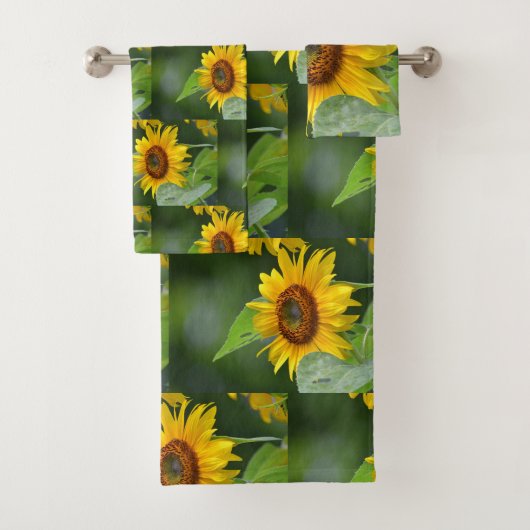 gouden zonnebloem bad handdoek (Insitu)