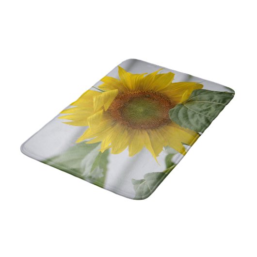 gouden zonnebloem badmat (Gekanteld)