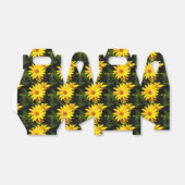 Gouden Zonnebloem Favor Box Bedankdoosjes (Uitgevouwen)