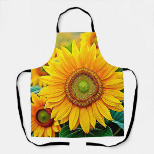 Gouden Zonnebloem Field Serenity Design Schort
