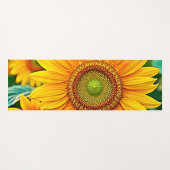 Gouden Zonnebloem Field Serenity Design Yogamat (Voorkant (horizontaal))