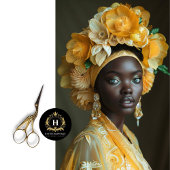 Gouden Zonnebloem Hoofdtooi Decoupage Tissuepapier