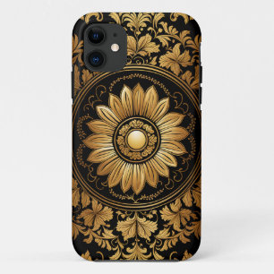 Gouden Zonnebloem in  Barok Case-Mate iPhone Case