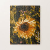 Gouden Zonnebloem Jigsaw Puzzel (Verticaal)