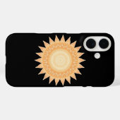 "Gouden Zonnebloem Mandala – Licht in Jou" Case-Mate iPhone Case (Achterkant (horizontaal))