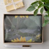 gouden zonnebloem tissuepapier (Geschenk)