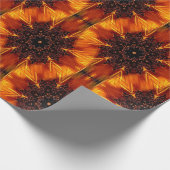 Gouden zonnebloemen..... cadeaupapier (Hoek)