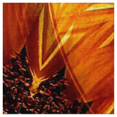 Gouden zonnebloemen..... stof (Close Up)