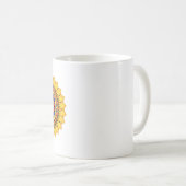 Gouden zonneschijn  koffiemok (Voorkant rechts)