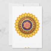 Gouden zonnestraal - Envelop Kaart (Voorkant)