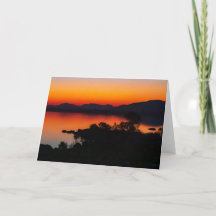 Gouden zonsondergang, Gaborone Dam Botswana