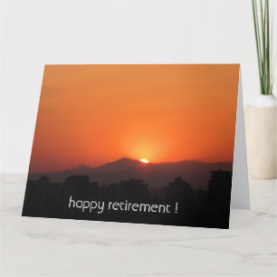 gouden zonsondergang groot kaart