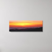 Gouden Zonsondergang Landschap Canvasprint Canvas Afdruk (Voorkant)