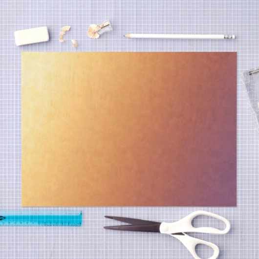 Gouden zonsondergang ombre tissuepapier (Craft)