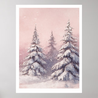 Gouden Zonsopgang Boom Poster