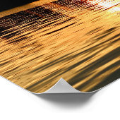Gouden Zonsopgang Poster (Hoek)