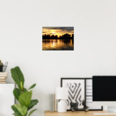 Gouden Zonsopgang Poster (Thuiskantoor)