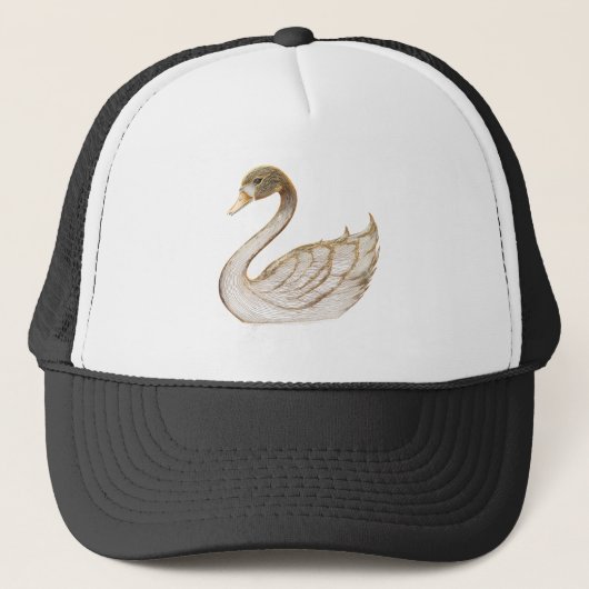 Gouden Zwaan Trucker Pet (Voorkant)