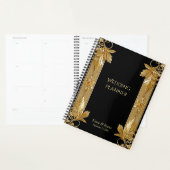 Gouden Zwart Bloemplanner Planner (Display)