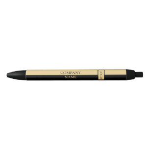 Gouden & Zwart Zwarte Inkt Pen