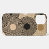 Gouden zwarte boogwielen: Abstract Case-Mate iPhone Case (Achterkant (horizontaal))