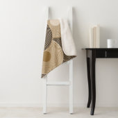 Gouden zwarte boogwielen: Abstract Sherpa Deken (In situ)