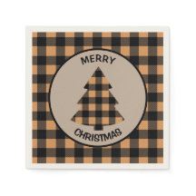 Gouden zwarte buffel geplakt kerstboom