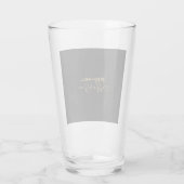 Gouden zwarte kleur elegante moderne minimalistisc glas (Achterkant)