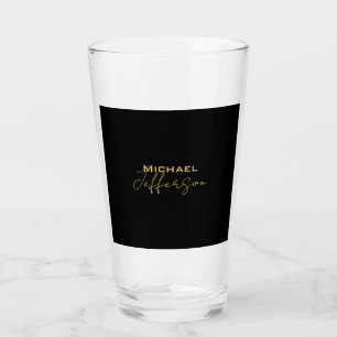 Gouden zwarte kleur elegante moderne minimalistisc glas