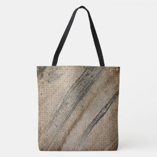 Gouden Zwarte Slangenhuid Kussen, Luxe Tote Bag