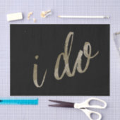 Gouden zwarte Waterverf doe ik Tissuepapier (Craft)