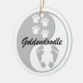 goudendoekje keramisch ornament (Links)
