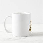 Goudendoodle Bloemen Mok (Links)