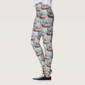 Goudendoodle Hond Kerst Feestelijk Leggings (Links)
