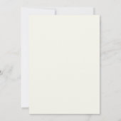 Goudenroede Warme Herfst Huwelijk Kaart (Achterkant)