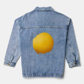 Goudenwortel Denim Jacket (Achterkant)