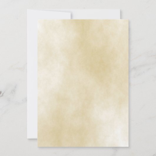 goudfeest in de stijl kaart (Achterkant)