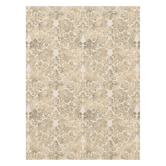 goudfloral Damask Tablecloth Tafelkleed (Voorkant)