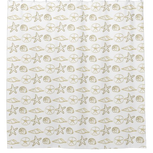 goudfluitjes, blik, zwart, wit douchegordijn (Voorkant)