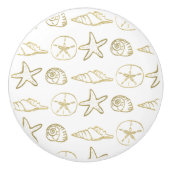 goudfluitjes, blik, zwart, wit keramische knop (Voorkant)