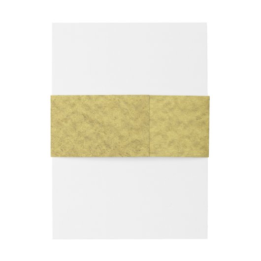 Goudfolie Achtergrondstructuur Uitnodigingen Wikkel (Achterkant Voorbeeld)