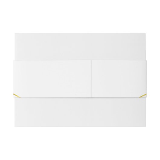 Goudfolie en zeeschildpaddenstrand bruiloft uitnodigingen wikkel (Achterkant Voorbeeld)