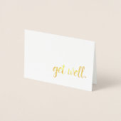 goudfolie folie kaarten (Voorkant)