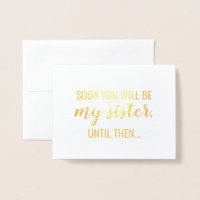 goudfolie | Grappig bruidsmeisje of bruidsmeisje