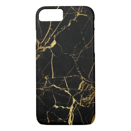 Goudfolie met goudfolie Case-Mate iPhone case (Achterkant)