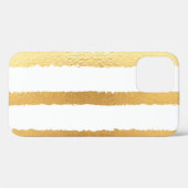 Goudfolie, naadloos patroon. Case-Mate iPhone case (Achterkant (horizontaal))