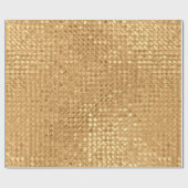 Goudfolie naadloos patroon, gouden glittertextuur cadeaupapier (Vlak)